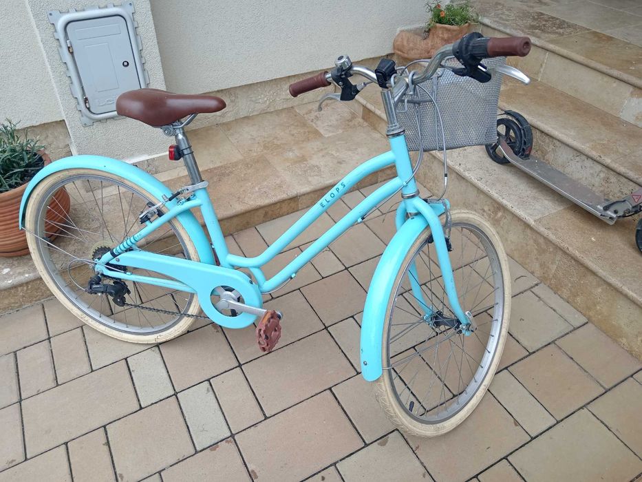 Bicicleta achiziționată Dechatlon