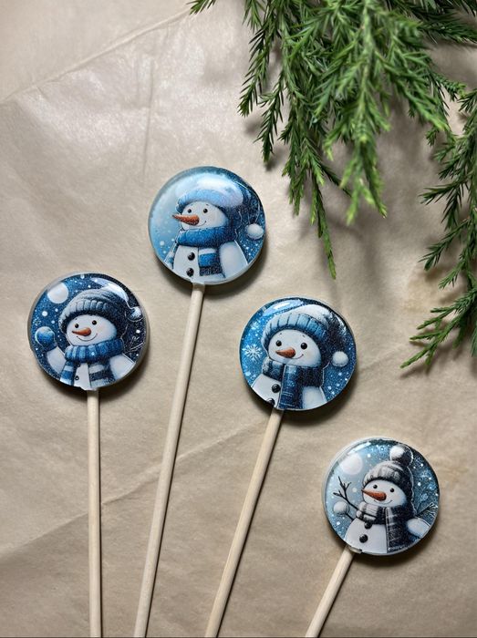 Новогодние леденцы из изомальта