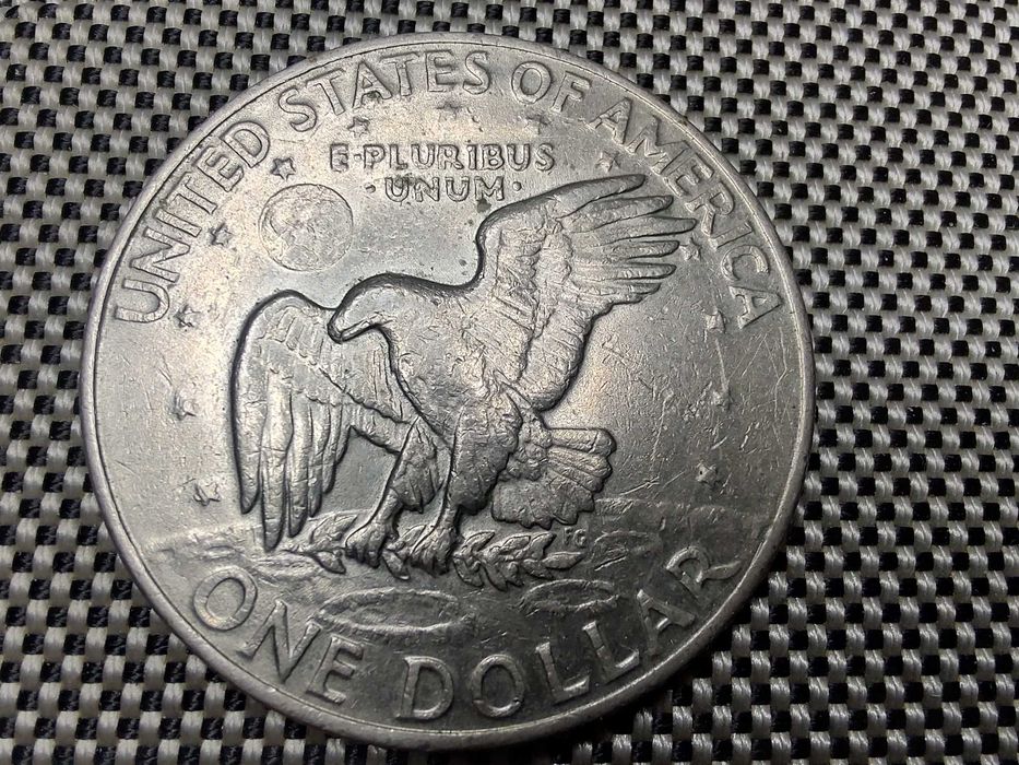 1972 Moneda Liberty Eisenhower one dolar Vultur zburător
