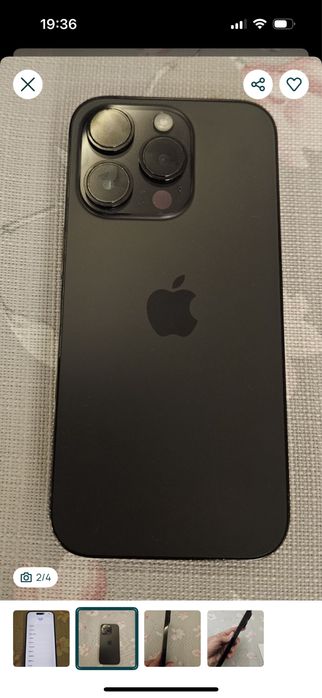 Iphone 14 Pro 256 Gb, sanatate batetie 90%, totul original