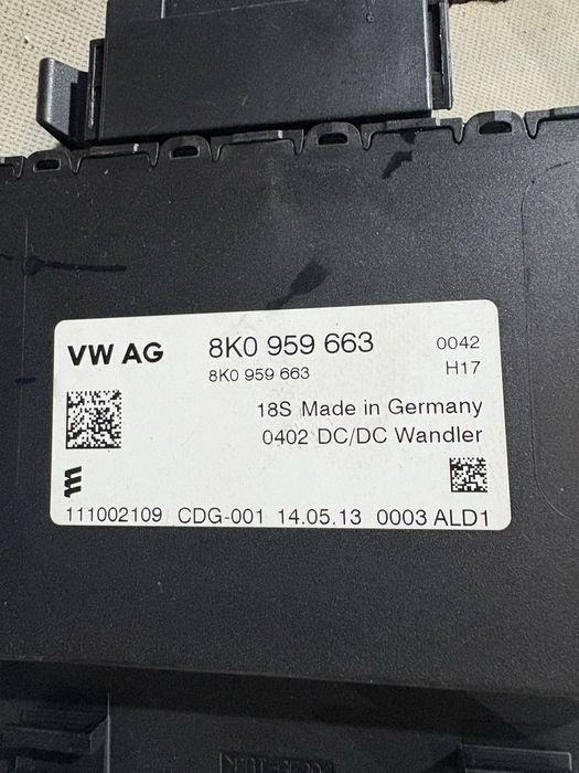 Audi Q7 3.0tdi Face 2013 година Регулатор волтаж/напрежение захранване