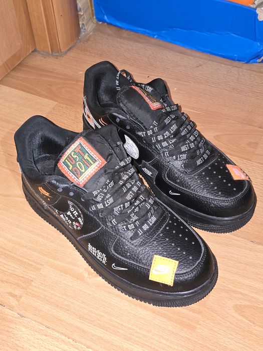 Nike Air Force 1 Low "Just Do It" Black / Новые
