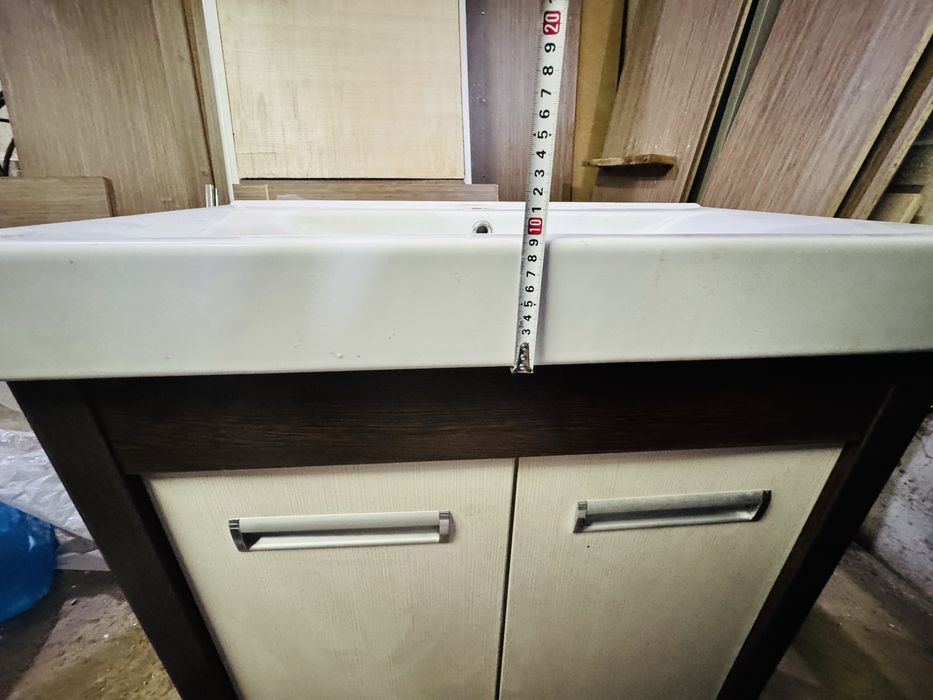 Раковина с тумбой б/у