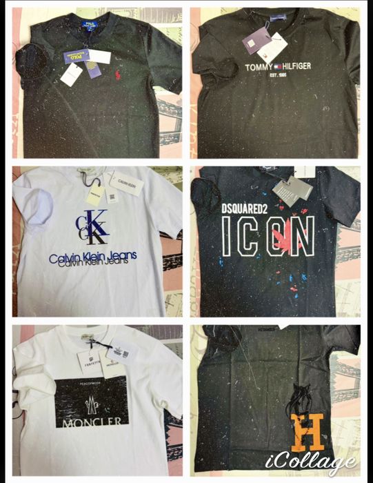 Tricouri Tommy Hilfiger unisex calitate superioara 100% S/M/L/XL/XXL