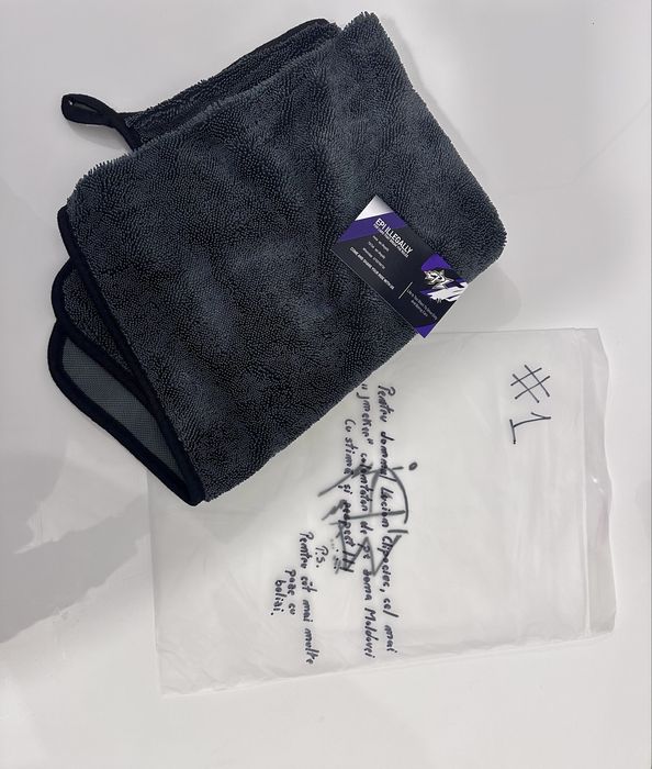 Prosop auto microfibra pentru uscarea masinii