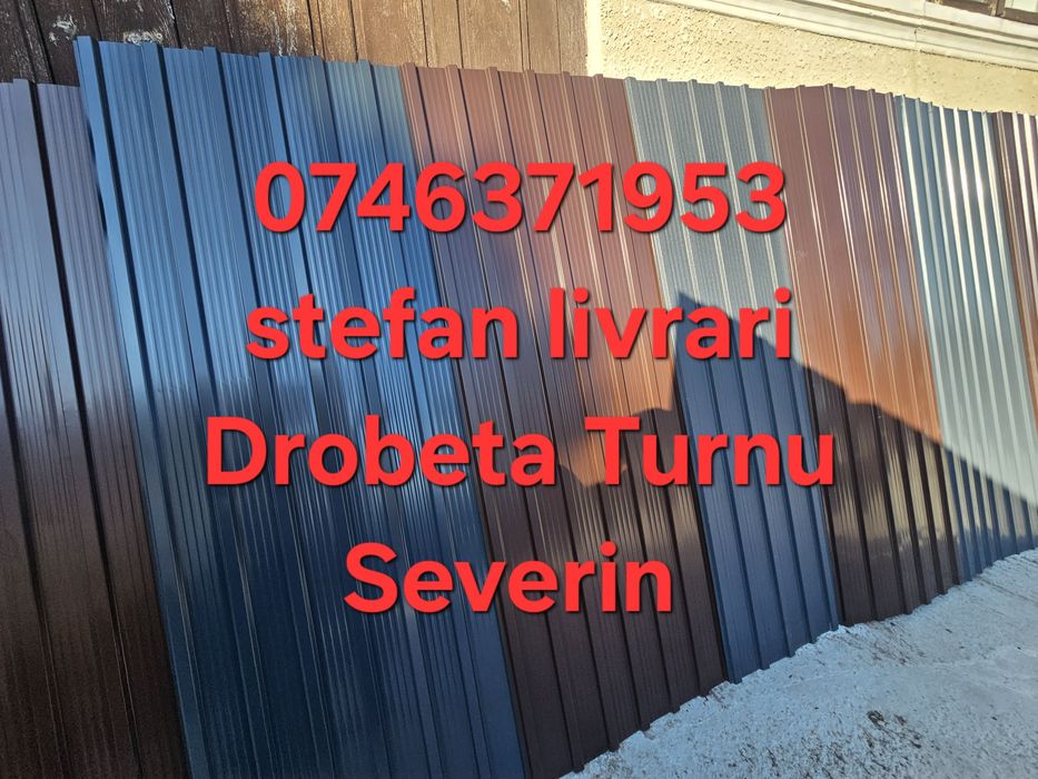 Vând tabla cutata zincata și color