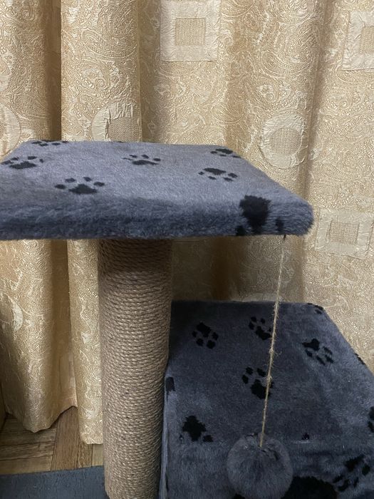 домик-когтеточка для кошек