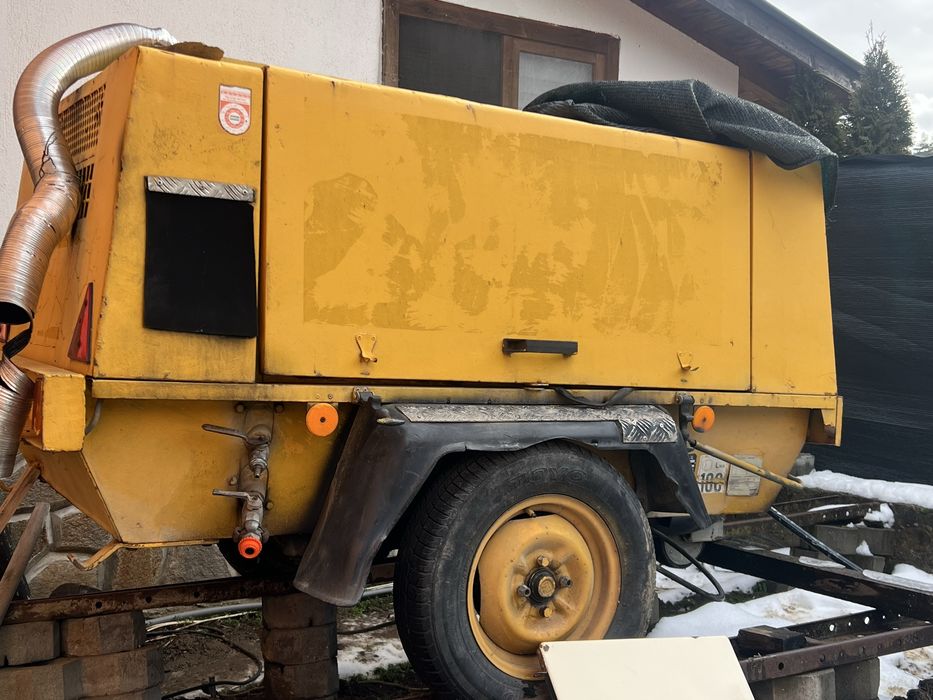 Дизелов трифазен генератор и компресор 16 kw