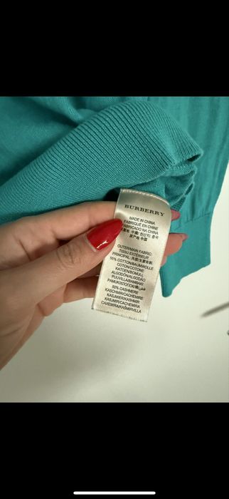 Pulover de casmir Burberry