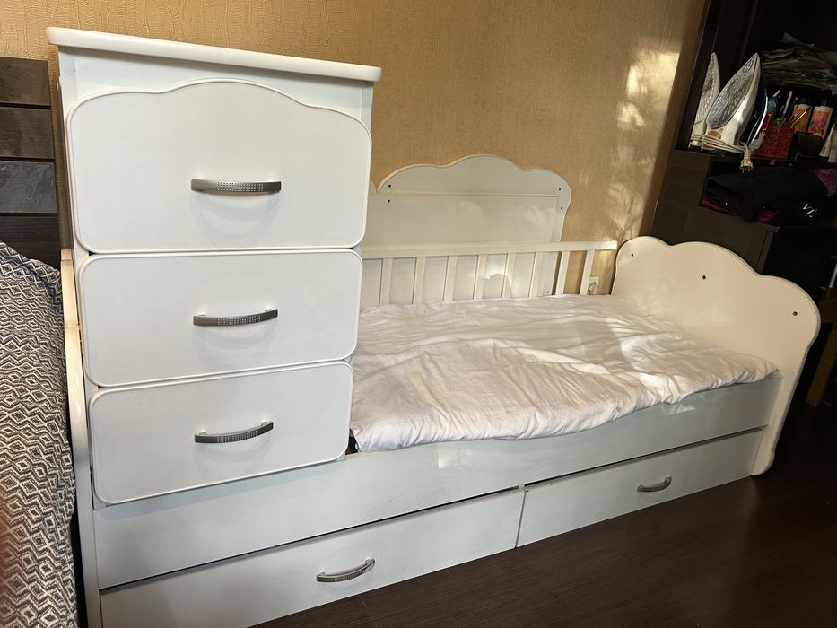 детская кроватка трансформер