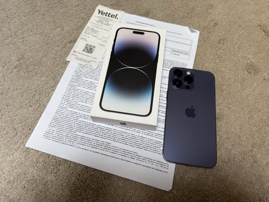 iPhone 14 Pro Max, 128 GB, Deep Purple