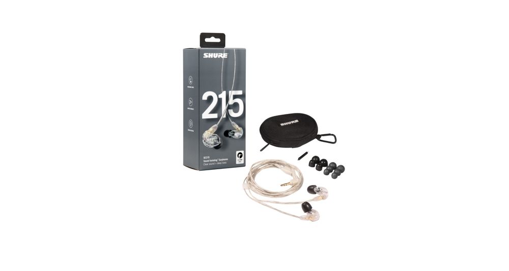 Căști IEM Shure SE215-CL monitoare wireless in-ear