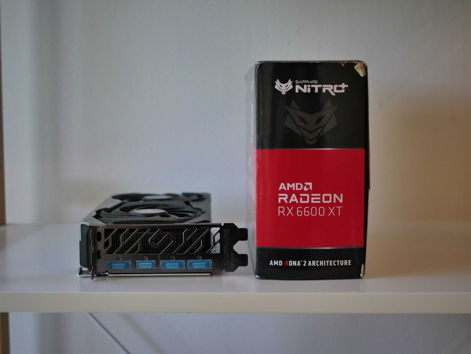 Sapphire Nitro+ AMD Radeon RX 6600 XT Overclocked 8GB GDDR6 128 bits