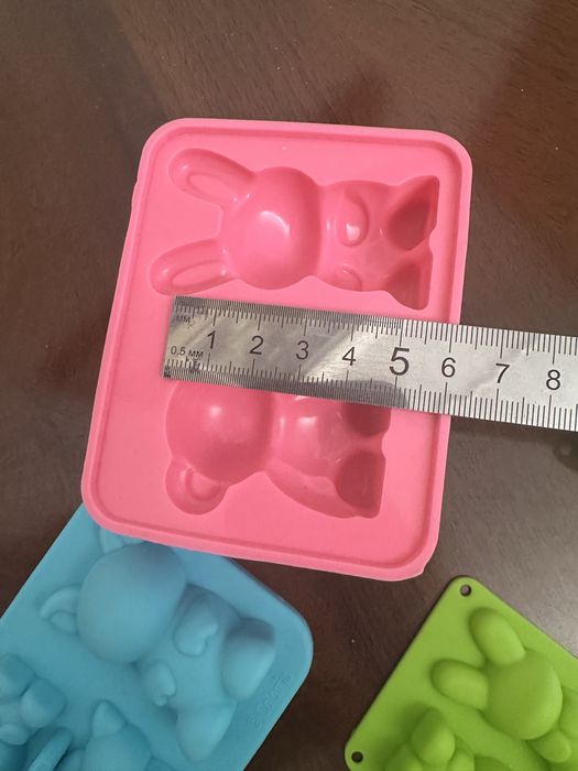 Силиконовые формочки зверята