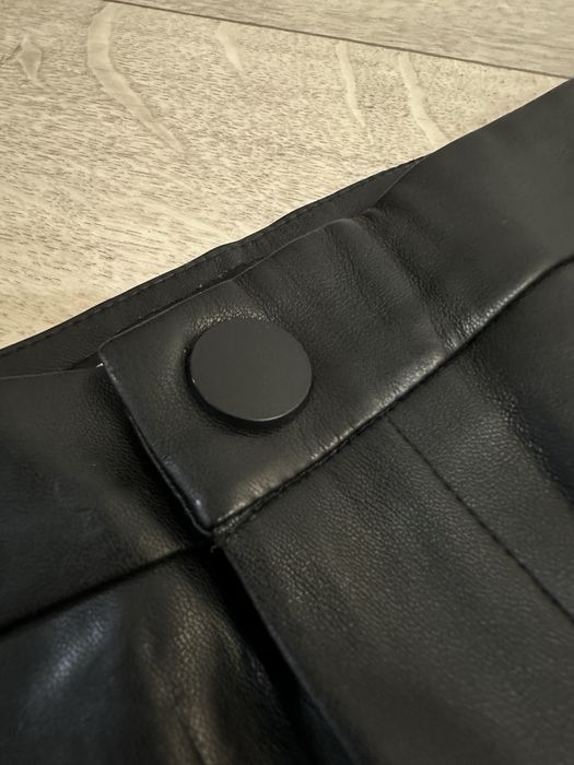 Брюки кож. Зам.  ZARA