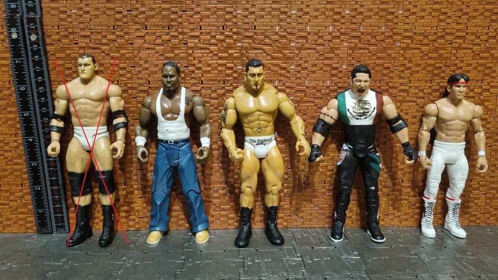 WWE RAW фигури кечисти