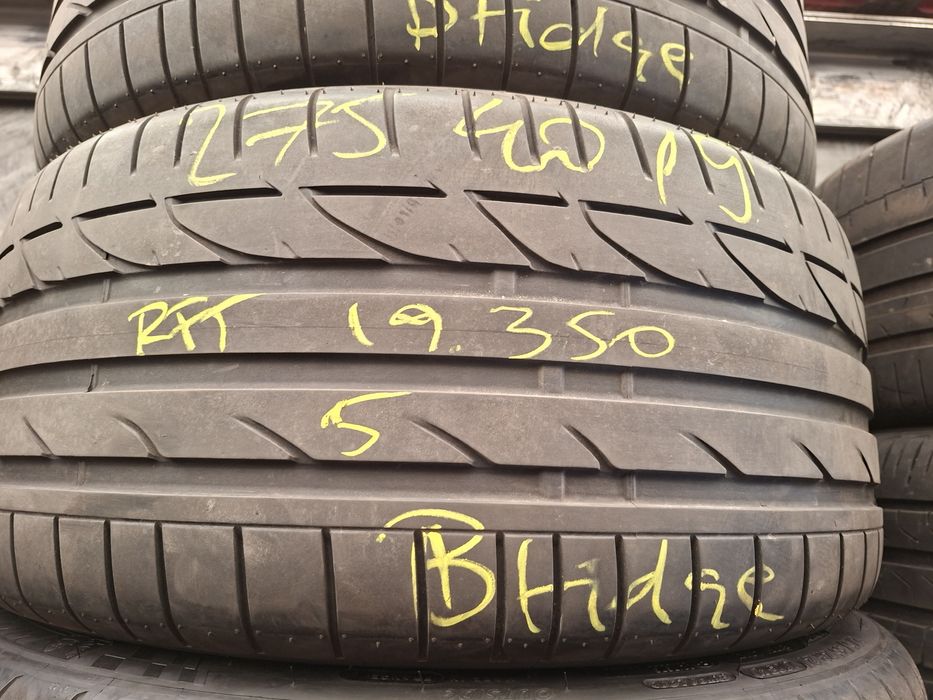 2 anvelope 275/40 R19 Bridgestone runflat