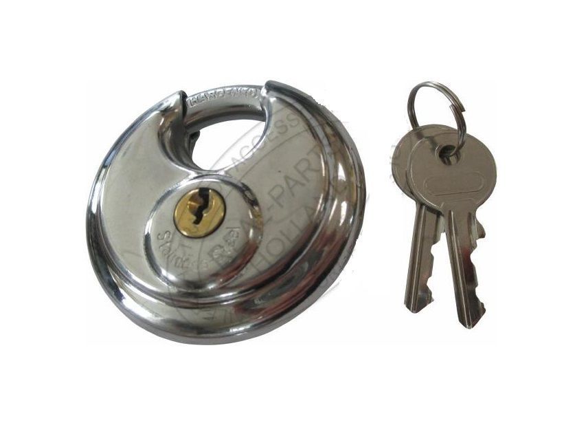 Lacat pentru antifurt remrca, 70mm, cu 2 chei, rezistenta intarita