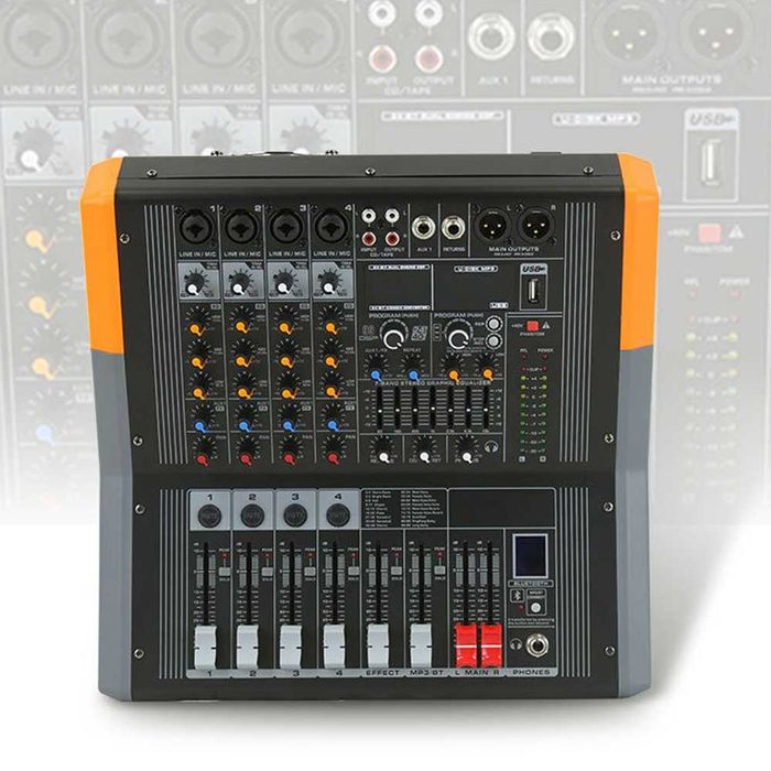 Профессиональный микшер EP4D со встроенным усилителем