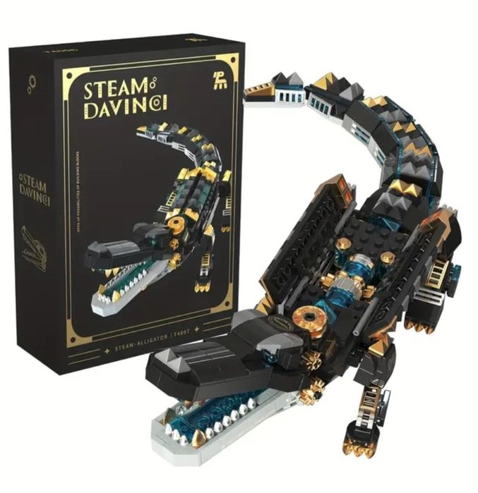 Конструктор лего "Механический крокодил"