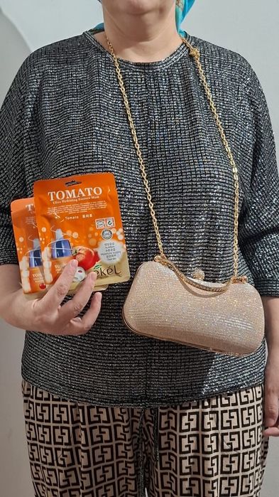 Кофта +клатч+5 штук маска для лица