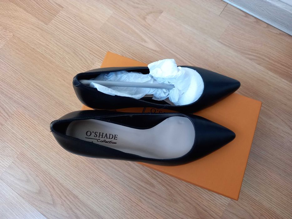 Туфли женские кожаные