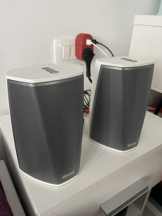Denon Heos 1 HS2 set 2 boxe smart , wifi , retea