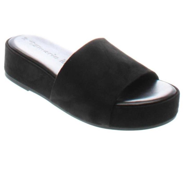 Намалени! Нови Tamaris чехли ест. кожа 39н с кутия