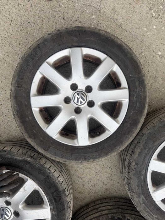 Set Jante aliaj R16 prindere 5x112 205/55/R16 VW SEAT SKODA