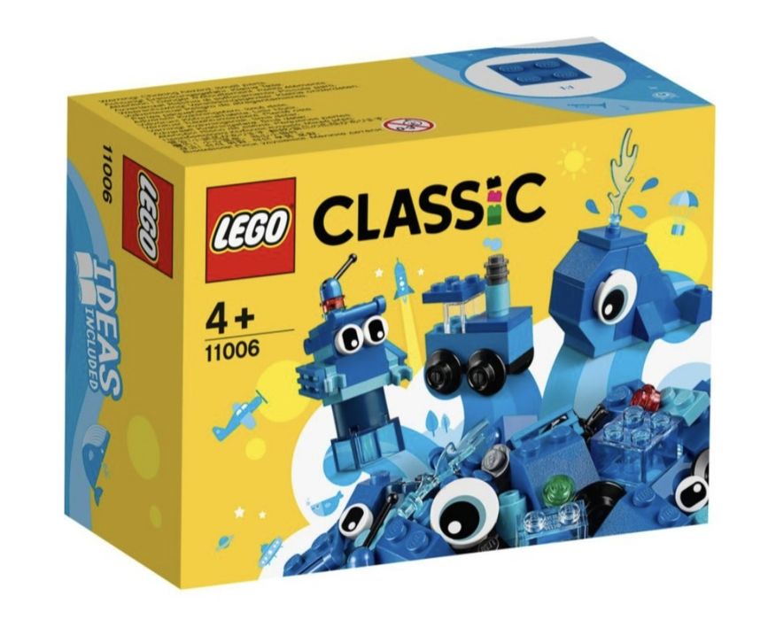 LEGO Classic Творчески сини тухлички 11006