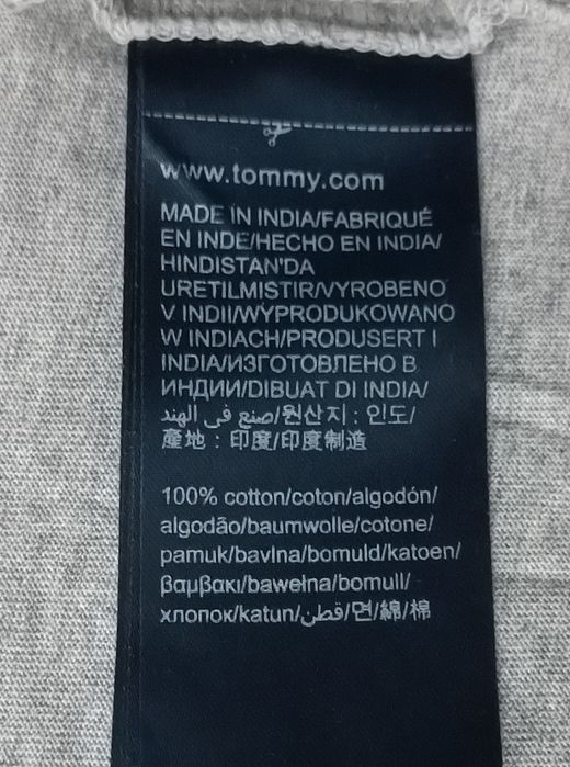 Tommy Hilfiger оригинална тениска 2XL памучна фланелка