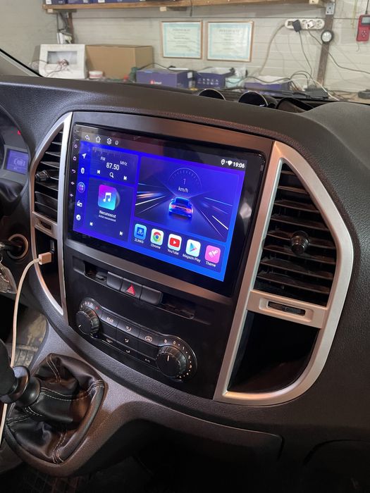 Navigatie Android  Mercedes VITO 3 W447 DEDICATA , Carplay + Camera