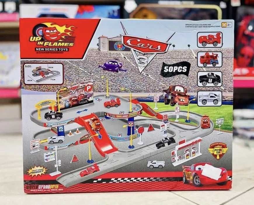 Голяма писта на МакКуин, McQueen писта с колички, The Cars