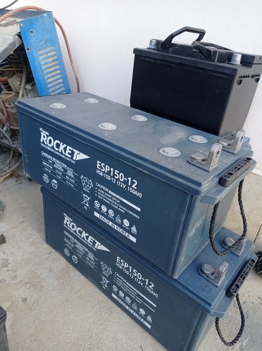 Аккумуляторы гелевые для Юпс Ups 12 вольт 150 ампер час