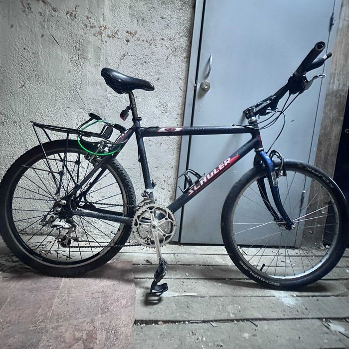 Ретро хибрид Schuler – Професионално оборудване Shimano XTR и гуми Schwalbe