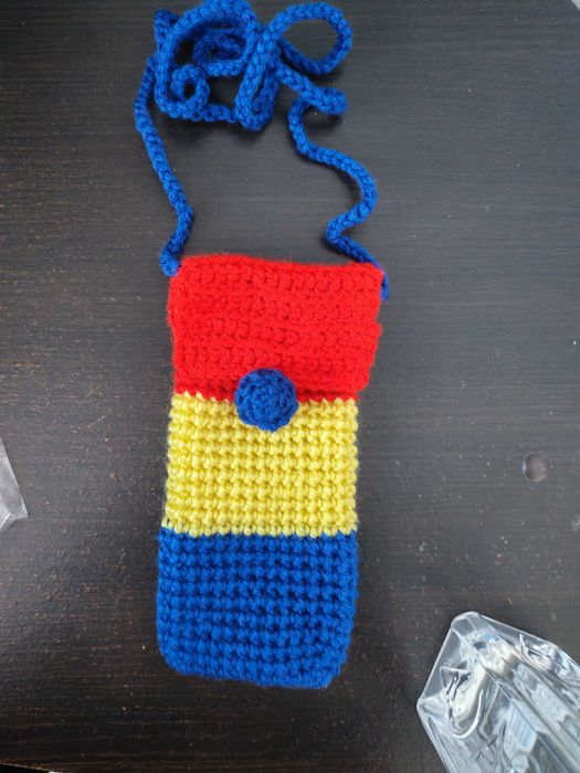Gentuță telefon croșetată