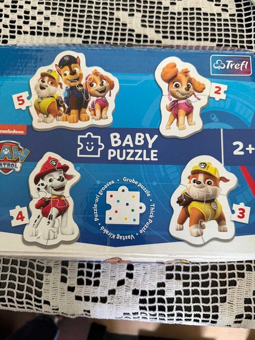 Puzzle Baby Paw Patrol – pentru copii mici