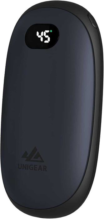 Комплект 2 броя електрически джобни грейки UNIGEAR 5200mAh с дисплей