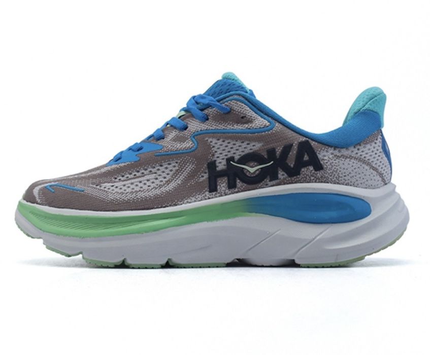 HOKA Clifton 10 Silver 43-44, originali noi, alergare fitness casual