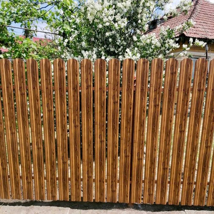 Метална ограда златен дъб-оградка