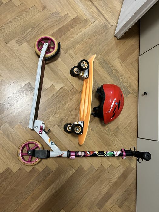 Trotineta CYGNUS 145 + Penny Board MOOVE copii+casca
