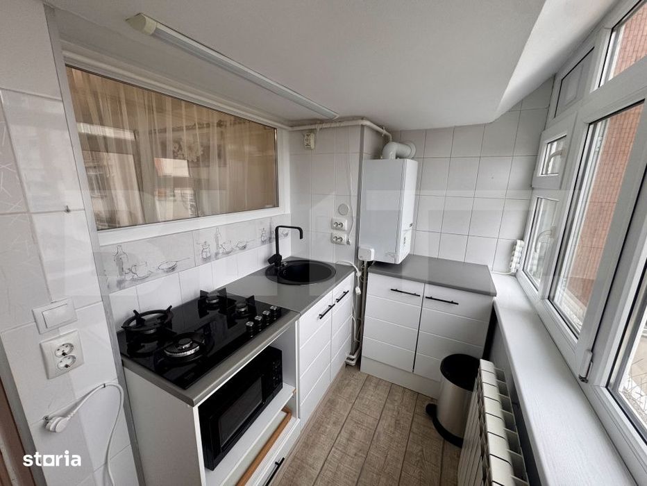 Apartament 2 camere, centrala termica , ac, zona Teatrului Marin Sores