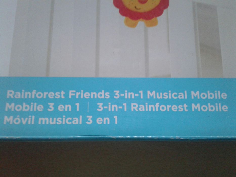 Caruselul muzical patut bebe, Fisher Price CHR11,calitativ, nou,sigila