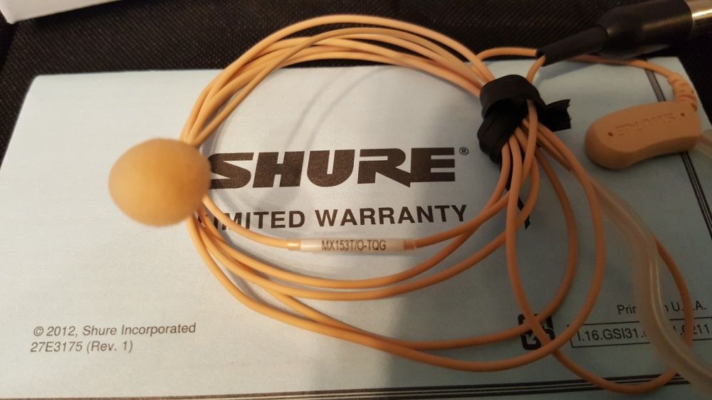 Microfon head Shure MX153TQ