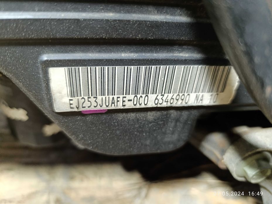 Двигатель EJ253 AVLS Subaru Legacy Outback BM-BR EJ25 2.5