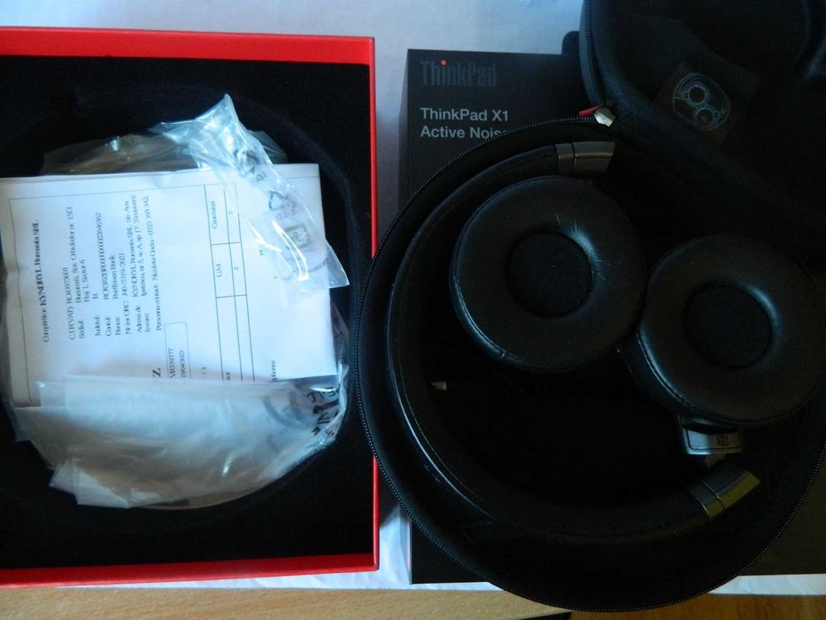 Casti Lenovo ThinkPad X1 Active Noise Cancellation Headphones NOI