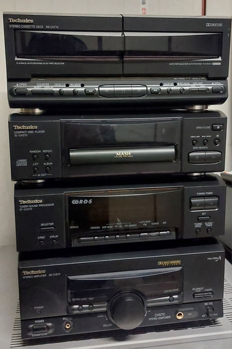 TECHNICS CH-570 – HI-FI СИСТЕМА (Работи с изключение на дековете))