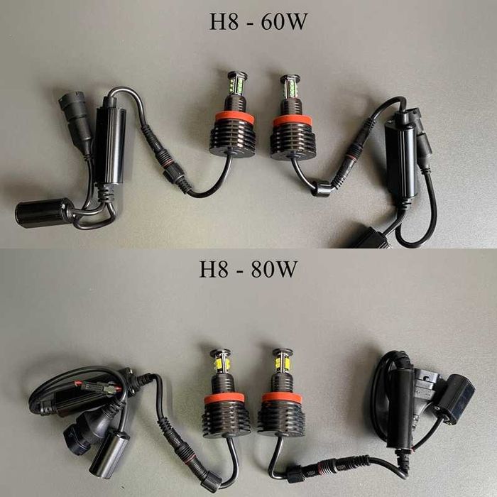 LED Marker Angel Eyes BMW Seria 3 5 7 E39 E60 E90 - H8 F01 X5 X6 E70