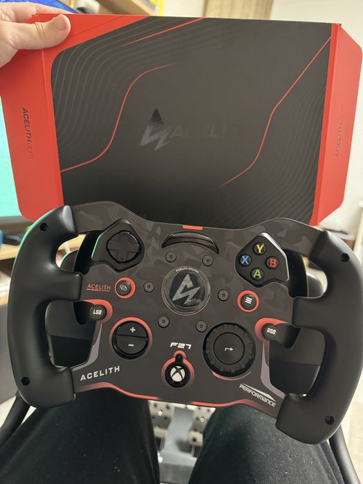 NOU - Volan F1 Add on Acelith pt Logitech G923 Xbox HIGH QUALITY