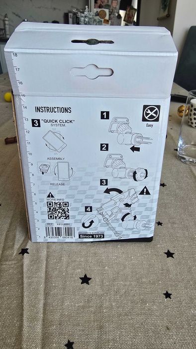 Чисто нова стойка за телефон SHAD SG00H (За мотор / кормило)